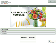 Tablet Screenshot of blossomdesignsflorist.com